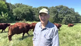 Folks wanting to start a successful grazing operation could learn the steps from Tom!