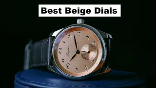 Four Awesome Watches With Beige Dials - Longines, Ikepod, Montblanc and Habring²