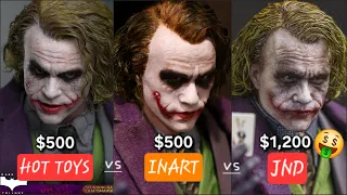 INART JOKER DELUXE UNBOXING & REVIEW! 1/6 Scale WAR vs HOT TOYS vs JND Studios