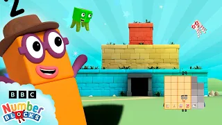 El Templo de la Perdición | Dibujos animados de matemáticas para niños | @Numberblocks en español