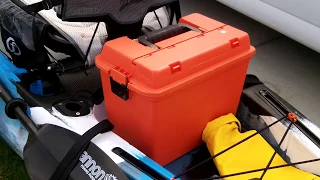 Kayak Vlog #5- What will fit in the rear storage area on the Feel Free Lure 11.5?