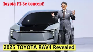Toyota Revealed the Design of the New 2025 RAV4 as the Toyota FT-3e Concept