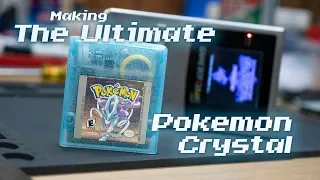 Creating the Ultimate Pokémon Crystal Cartridge! Swapping the ROM chips from Japanese to English