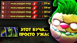 ПЛЮШЕВЫЙ ПУДЖ ОКАЗАЛСЯ ДАЛЕКО НЕ ПЛЮШЕВЫМ.. | PUDGE DOTA 2 MID 7.27C GAMEPLAY