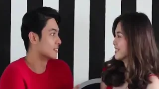 Janella and Kiko do the Titigan Challenge