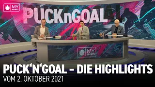 Puck'n'Goal – die Highlights | 2. Oktober 2021