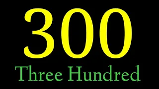 Learn Counting Numbers 1 to 300 | Numbers | 1 to 300 Numbers and Number Names