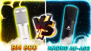 🎤 Микрофоны BM 800 vs. Maono AU-A03 - какой лучше ?