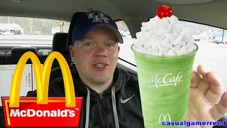 Reed Reviews McDonald's Shamrock Shake