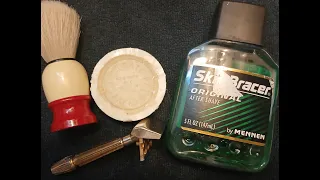 Gem Micromatic Bullet Tip and Colgate-Palmolive shave soap