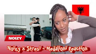Noizy x Stresi - Medalioni (Official Video) 🇬🇧 Reaction 🇦🇱 1st time listening to #albanianrap