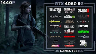RTX 4060 in 1440P & DLSS 3🔥 | 30 Games Tested