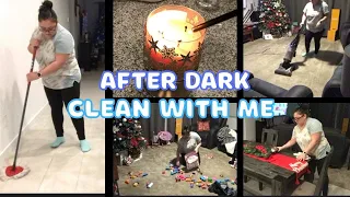 AFTER DARK CLEAN WITH ME | NIGHTTIME CLEANING ROUTINE | CLEANING MOTIVATION | Melissa’s House