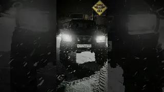 Nissan Patrol на мостах Unimog