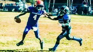 BIG PLAYS 🔥 9U Thoroughbreds vs Panthers Youth Football Highlights