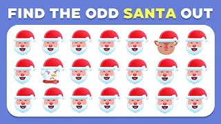 Find the ODD One Out! Christmas Edition 🎅🎄| Easy, Medium, Hard, Impossible