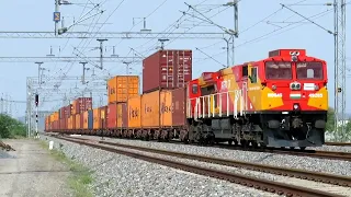 High Speed Double Stack Container Trains - WDFC INDIA & INDIAN RAILWAY #wdfc #railfan