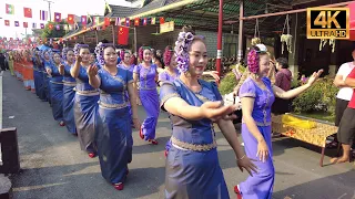 Dai dance & Sunday Market at Border Trade Market Festival of Menglong Manfei Village, Xishuangbanna