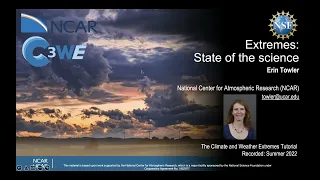 Weather Extremes: Extremes State of Science