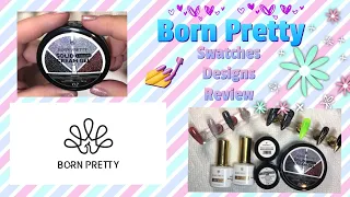 Born Pretty ⭐️ PR Haul | Swatching | Designs | Review 😊✨