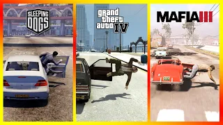 Jumping off a Moving Car in 11 Openworld games! (Which is Best?)