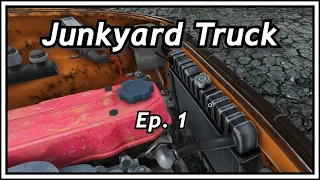 Ep 1 | Will It Run? (almost maybe) | Junkyard Truck