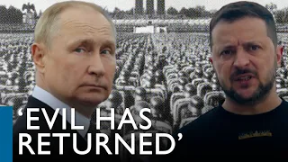 President Zelensky compares Putin’s Russia to Nazi Germany