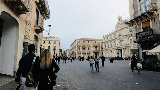 Catania, Sicily, Italy, Walking Tour