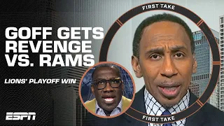 Stephen A. & Shannon Sharpe on Jared Goff's REVENGE GAME in the Lions' win vs. the Rams | First Take