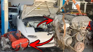 Miata NA Abandonado #26 I SACAMOS y REPARAMOS el MOTOR del GRINGO!! EG