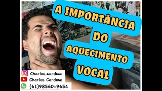 APRENDA A CANTAR DO ZERO - AQUECIMENTO VOCAL - AULA DE CANTO - CHARLES CARDOSO