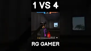 1v4 Clutch Against RG GAMER 🔥😤 #shorts #short