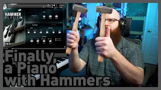 Testing the 🔨HAMMER KLAVIER🔨 by Mattias Krantz and Impact Sound Works