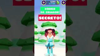 COMO RESGATAR O NOVO CÓDIGO SECRETO DO PK XD!  NOVA SKIN INCRÍVEL! #shorts