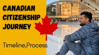 PR to Citizen🥳🤩: My Canadian Citizenship Journey | Timeline | 🇮🇳🇨🇦| ©🅰️ (English)
