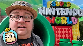 Super Nintendo World!  Complete Experience!  - Universal Studios Hollywood