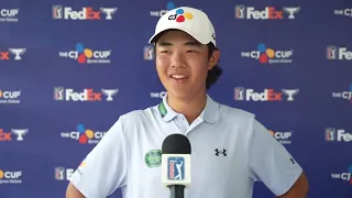 Kris Kim Sunday Flash Interview 2024 THE CJ CUP Byron Nelson