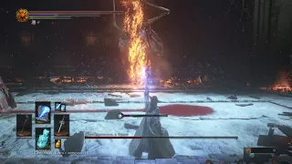 Dark Souls III Sister Friede vs Sorcerer / Сестра Фриде против мага (NG+ , no healing)