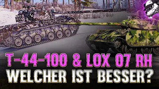 T-44-100 & KPZ 07RH lohnenswert? Welcher ist besser? [World of Tanks - Gameplay - Deutsch]