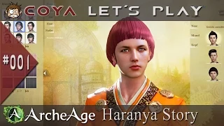 ArcheAge - Haranya #001 • Charaktererstellung • Let's Play • [Gameplay German Deutsch HD]