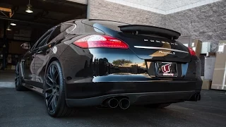 Porsche Panamera S Amazing V8 Exhaust Sounds with Meisterschaft!