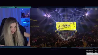 S1mple ex girlfriends reaction to NaVi major winning moment