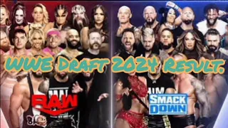 WWE Draft 2024 Results. | Full WWE Roster in 2024.