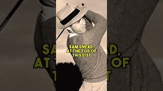⛳ Top 3 OLDEST Winners in PGA Tour History #Shorts #Golf