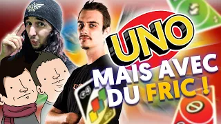 UNO MAIS AVEC DU FRIC 💰 avec Wankil, Jiraya