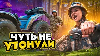 ЧУТЬ НЕ УТОНУЛИ В БОЛОТЕ. ЭКСТРЕМАЛЬНЫЙ ЗАЕЗД НА БИГФУТАХ. Катя Голышева.