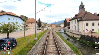 ★ Führerstandsmitfahrt Sonceboz-Sombeval - Moutier - Solothurn, Schweiz