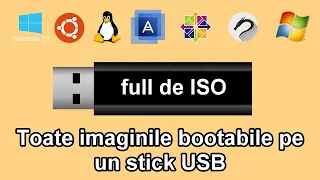 Fă-ți stick USB bootabil cu toate imaginile ISO