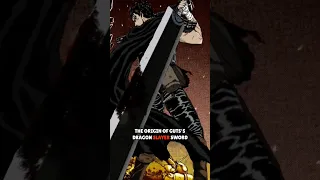 The Origin of Guts' Dragon Slayer Sword • Berserk Manga • Dragon Slayer Sword #shorts #gutsberserk