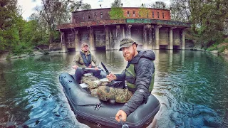 100km Schlauchboot-Tour mit Übernachtung und Militär-Ausrüstung - Tag 2